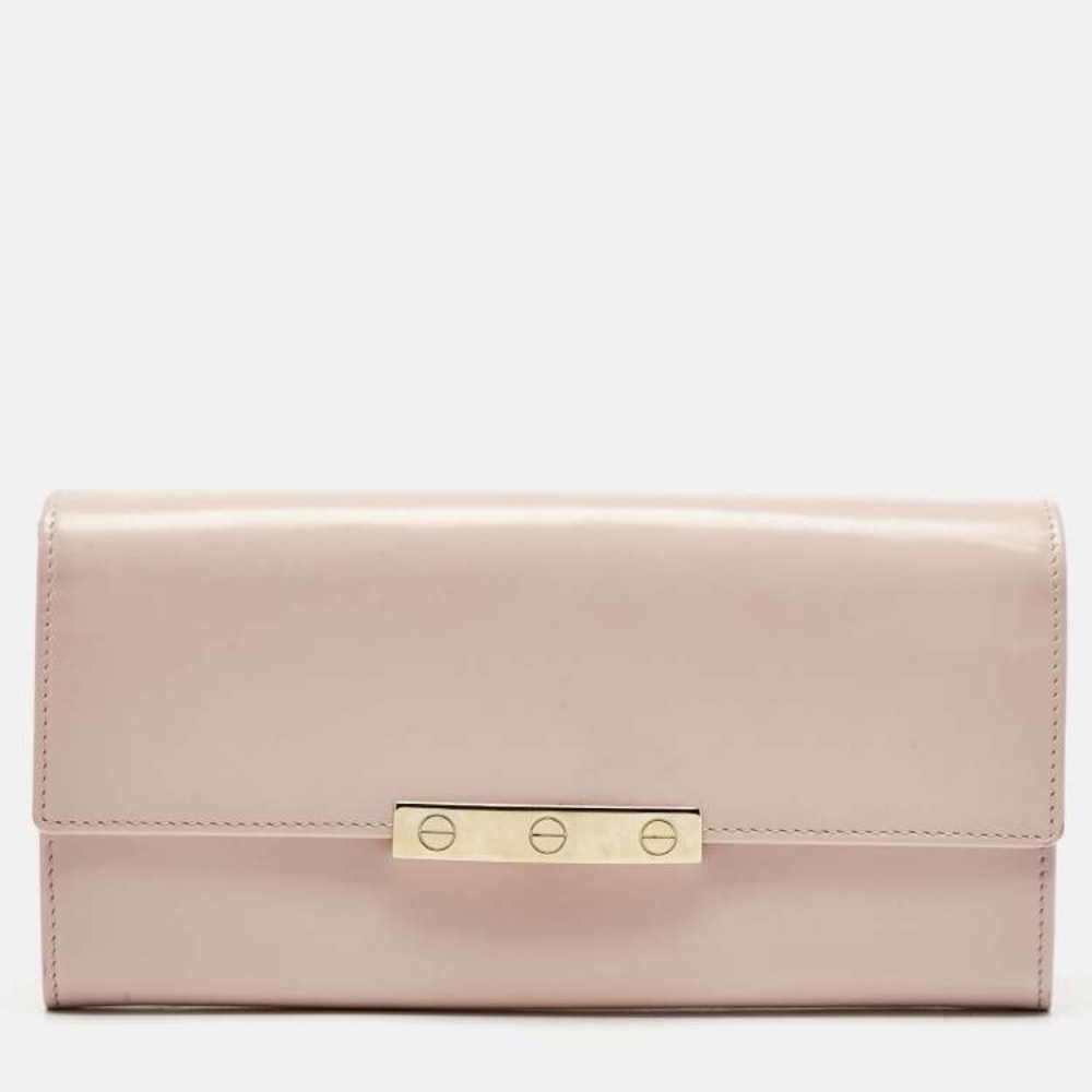 Cartier Love Collection Wallet in Blue Pink
